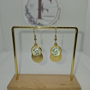 Boucles d'oreilles dorées 660