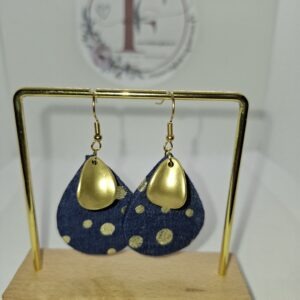 Boucles d'oreilles  bois 665